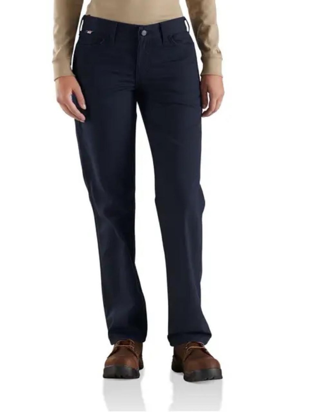 Carhartt Flame-Resistant Womens Rugged Flex Canvas Pant size 12R
